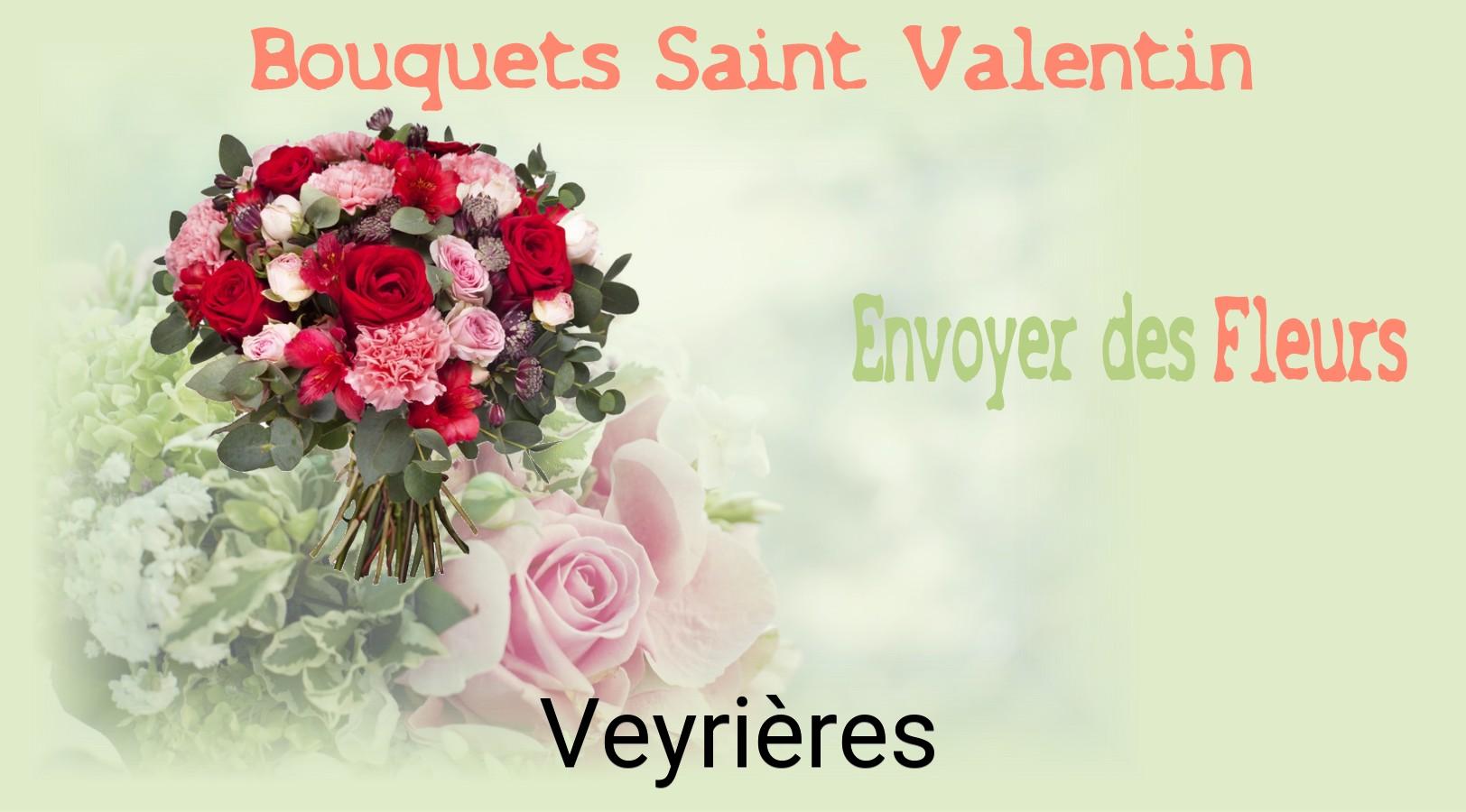 Roses de Saint-Valentin livrées à Veyrières